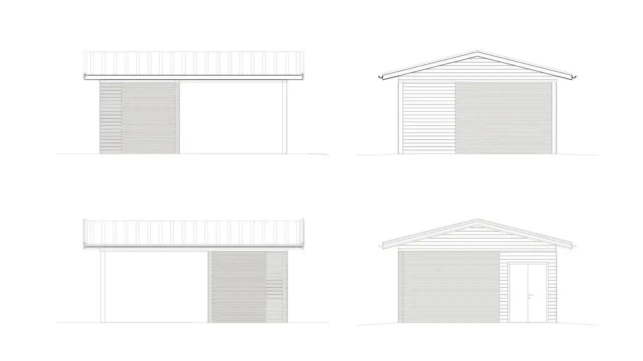 Ritningar f&ouml;r carport och garage. Gratis carport ritning gratis f&ouml;r inspiration.